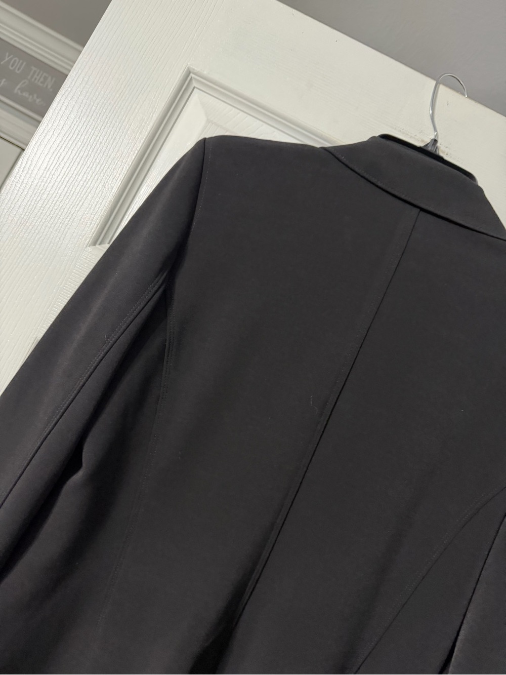 White House Black Market Black Single-Button Women's Blazer - Picture 11 of 15